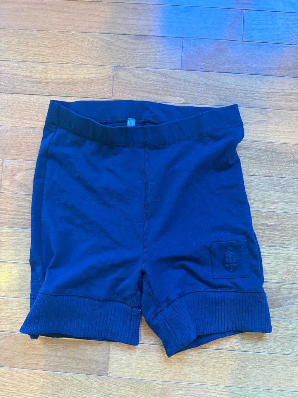 Free People Movement Navy Blue Victory Biker Shorts Athletic